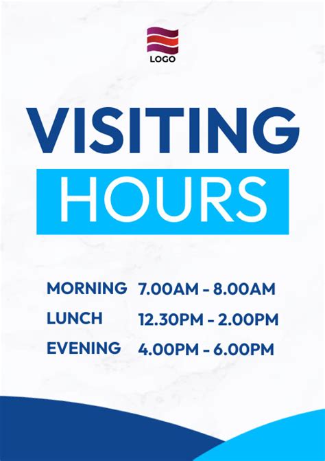 Visiting Hours 2025 recent